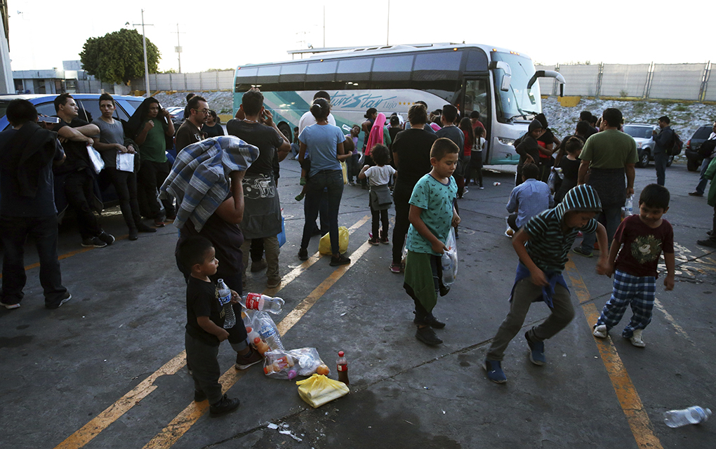 Desde enero, México ha recibido a unos 20.000 solicitantes de asilo en Estados Unidos para que esperen aquí la resolución de su caso./AP