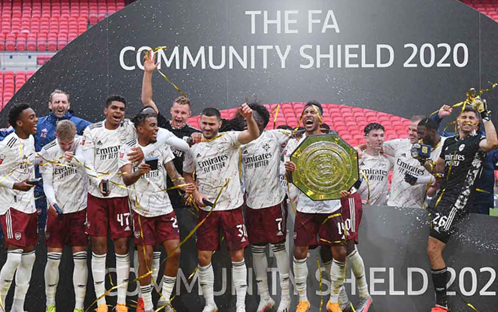 Arsenal, se corona campeón de la Community Shield