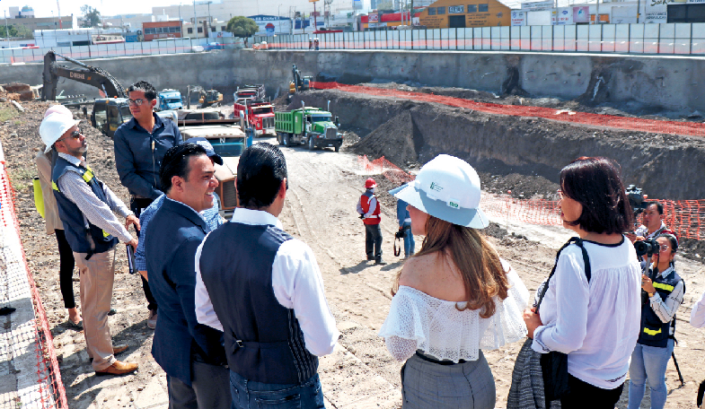 Con esta obra, las autoridades buscan dar versatilidad al primer cuadro de la ciudad de Querétaro. ESPECIAL