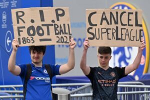 Clubes ingléses aceptan multas por Super Liga
