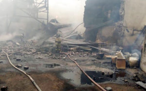 Explosión en una planta de pólvora deja 16 fallecidos