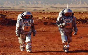 Astronautas en desierto de Israel simulan vida en Marte