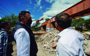 Mauricio Kuri supervisa obras por 62 mdp en San Juan del Río