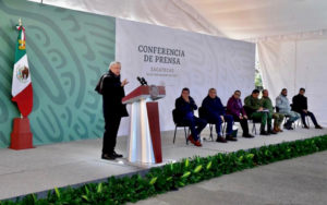 Anuncia López Obrador plan para atender seguridad en Zacatecas