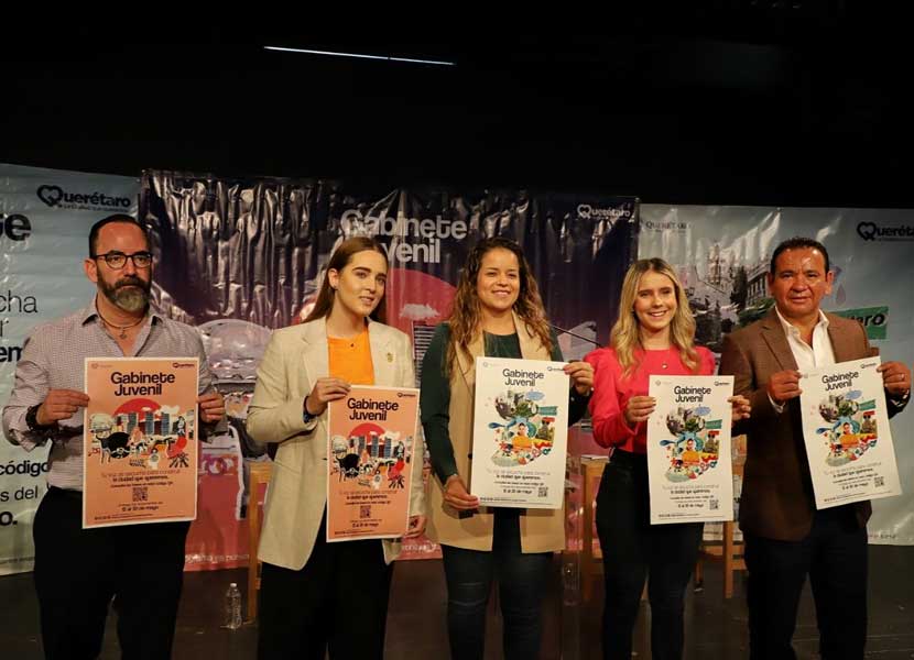 Convocan a formar parte del Gabinete Juvenil 2022 de Querétaro