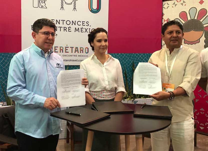 Firma Querétaro acuerdo con la AMAV