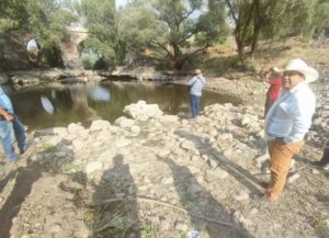 Limpian Río Huimilpan para evitar inundaciones en lluvias
