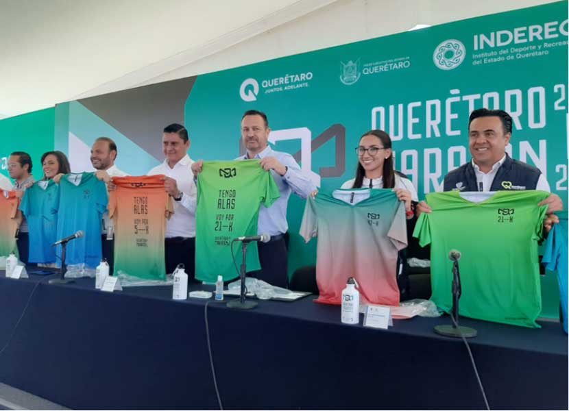 Mauricio Kuri presentó el Querétaro Maratón 2022