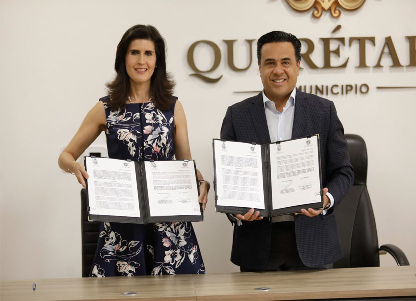 Municipio de Querétaro y Poder Judicial del Estado firman convenio
