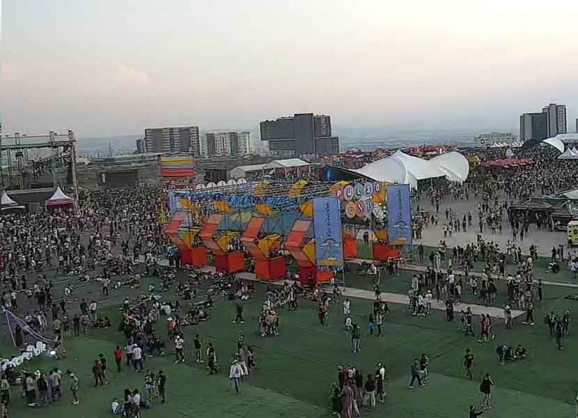 Prevalece el clima de seguridad en el Festival Pulso GNP 2022