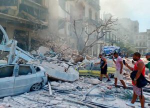 Reportan explosión en hotel de Cuba