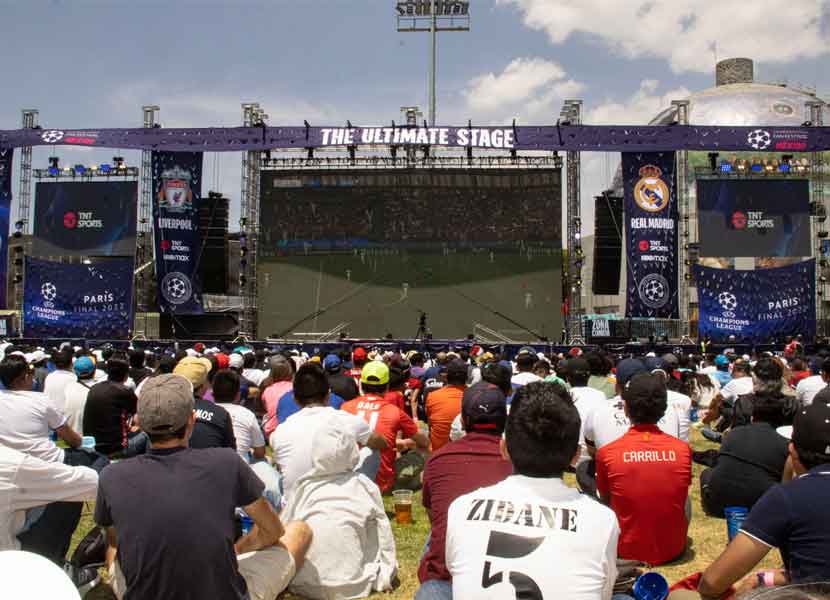 Se llevó a cabo el Fan Festival de la Champions League en Querétaro