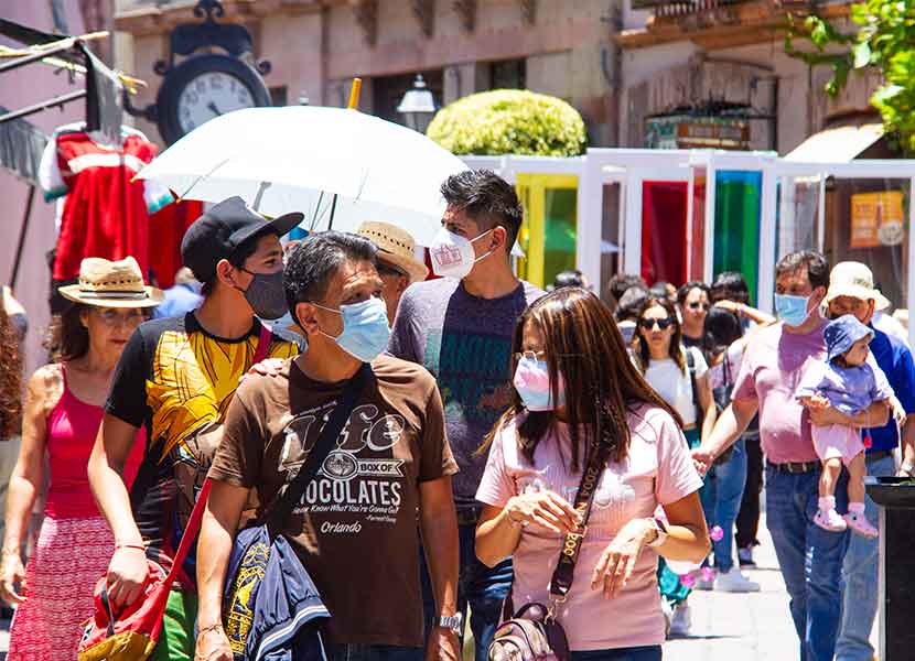 Inicia descenso en contagios por COVID en Querétaro