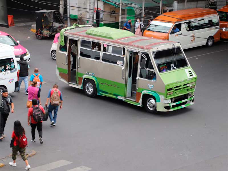 Precio del pasaje de autobuses, combis y microbuses en CDMX