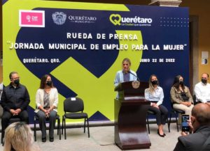 Querétaro llevará 461 plazas de trabajo a mujeres de la capital