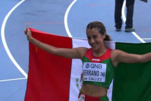 ¡Orgullo mexicano! Karla Serrano gana medalla de oro en Mundial de atletismo