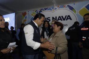 Luis Nava comparte resultados en la Delegación Félix Osores