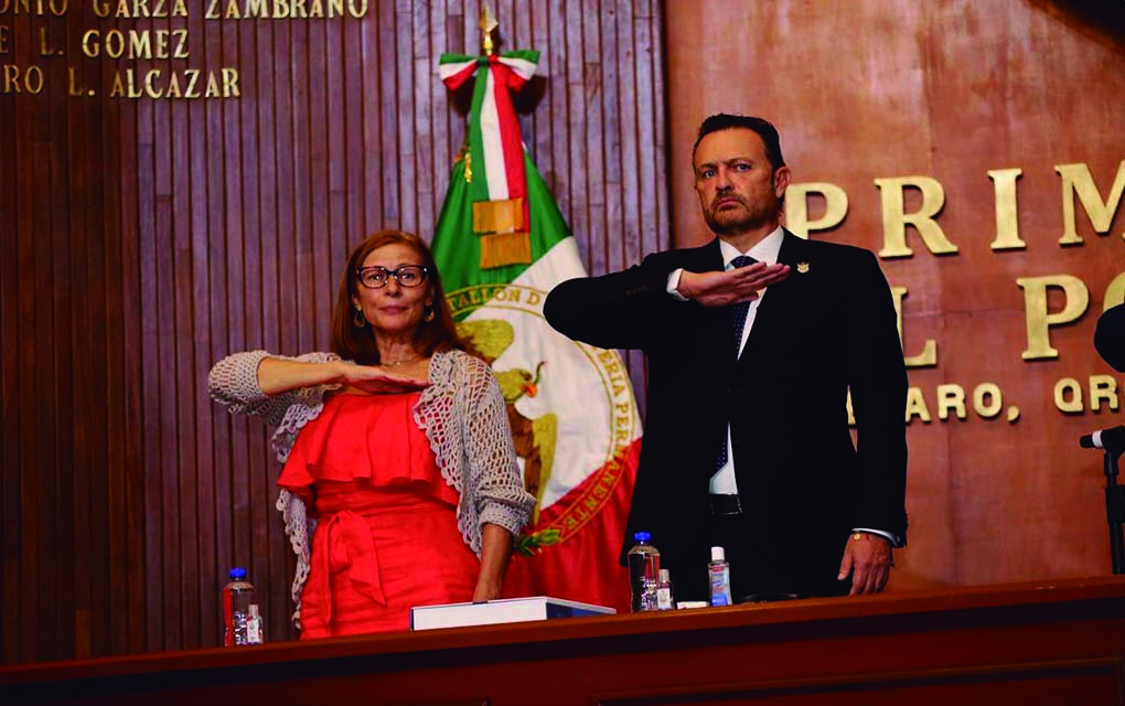 Mauricio Kuri, gobernador de Querétaro, rinde su Primer Informe de Gobierno