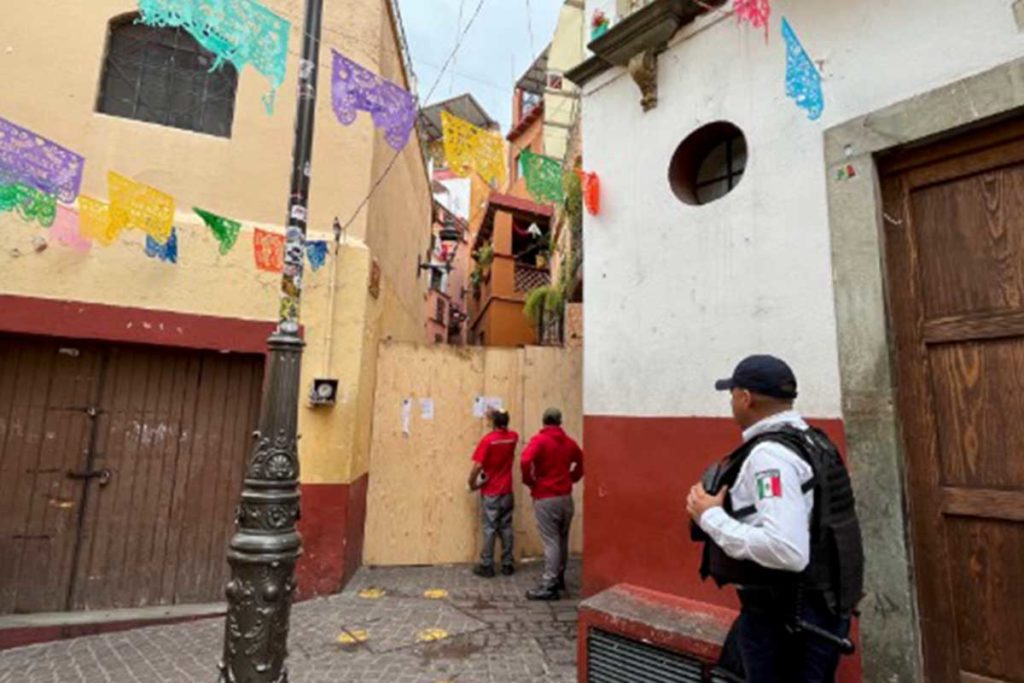 Cierran el Callejón del Beso en Guanajuato