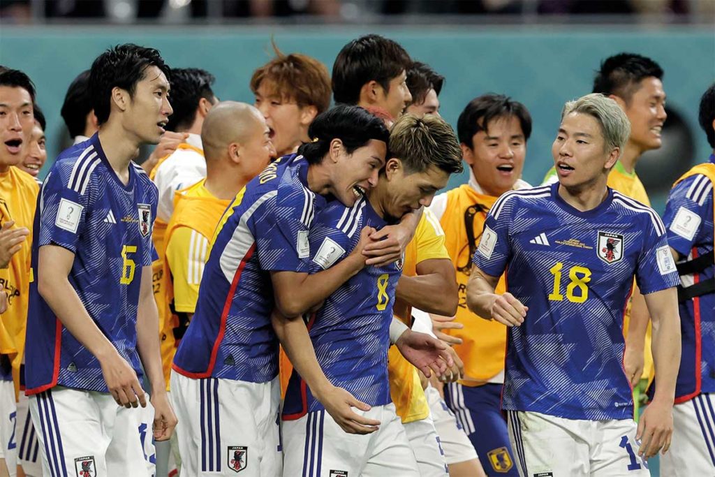 Japón gana a Alemania en la Copa del Mundo