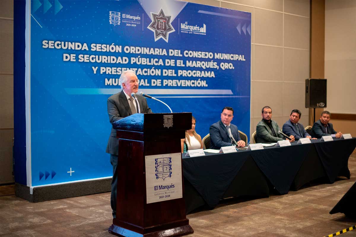 Encabeza Enrique Vega Segunda Sesión Ordinaria de Seguridad Pública. / Especial