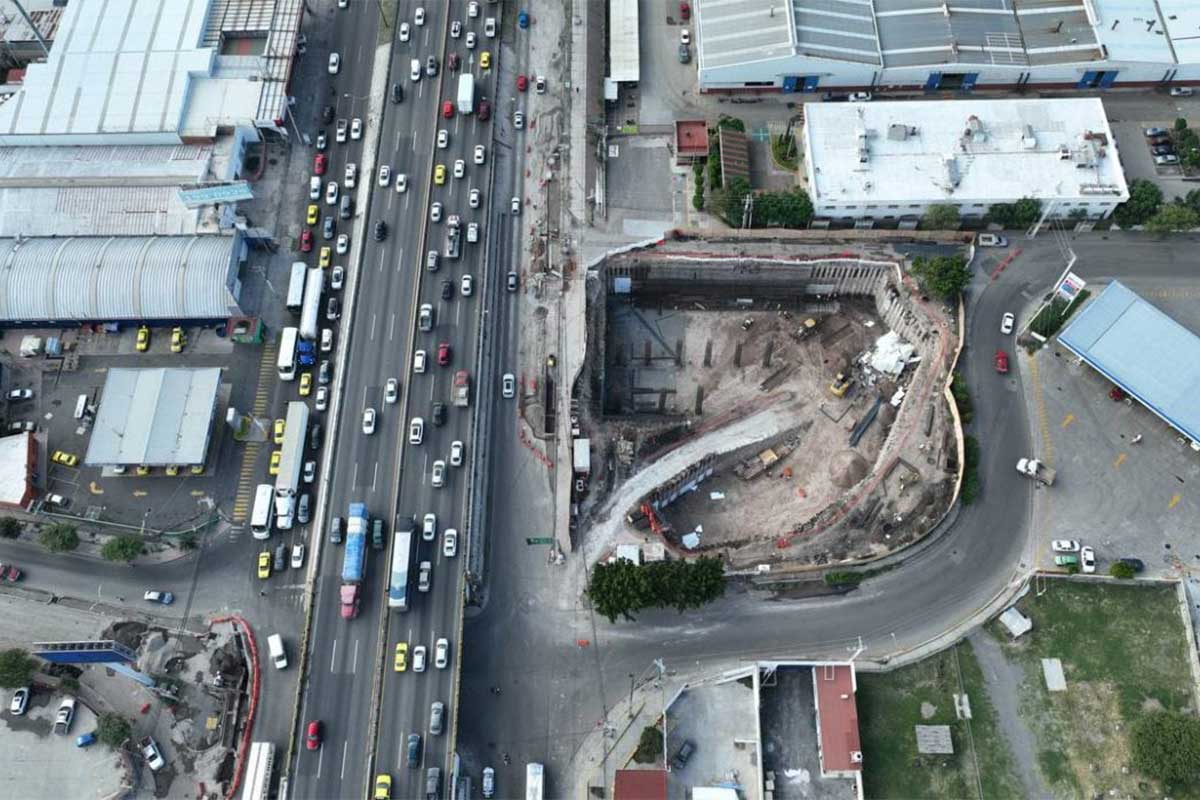 Las obra disminuirán el tránsito a un solo carril. / Quadratín Querétaro