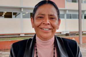 Titular de la Secretaría de Desarrollo Social Municipal en San Juan del Río, Rosalba Ruiz