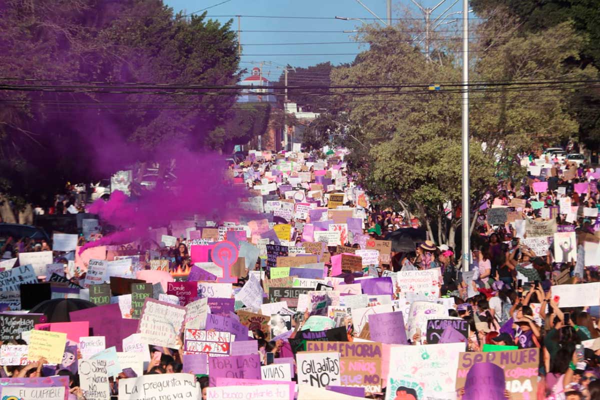Marcha por el Día Internacional de la Mujer / Fotos: Armando Vázquez.