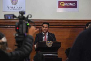 El titular del Órgano Interno de Control del municipio de Querétaro, Javier Rodríguez Uribe. / Foto: Especial