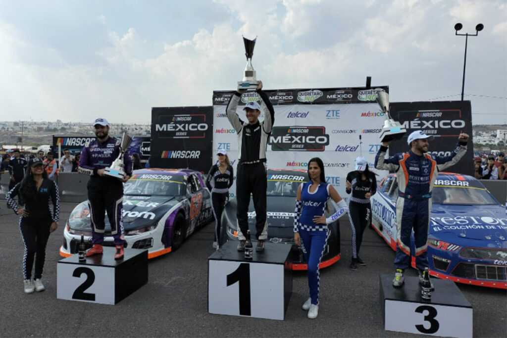 Jake Cosio conquista su primer triunfo en la México NASCAR Series de Querétaro