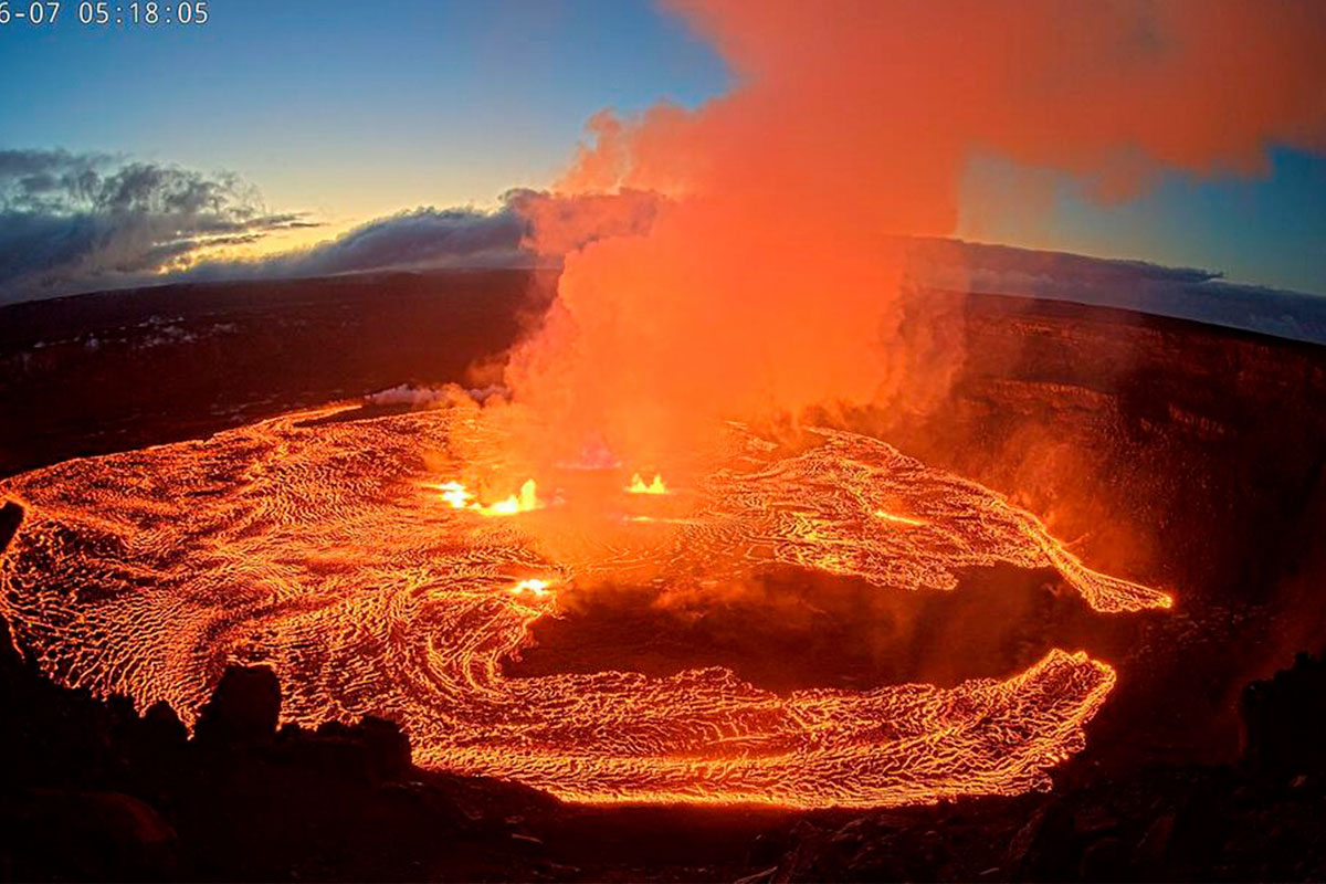 El volcán es uno de los más activos del planeta. / USGS
