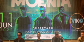 Moenia promete gran concierto en la Plaza de Toros Santa María