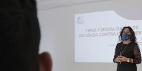 A través del Centro de Justicia para Mujeres, se impartió una capacitación en el registro del Banco Estatal de casos de Violencia contra las Mujeres./ Foto: Especial